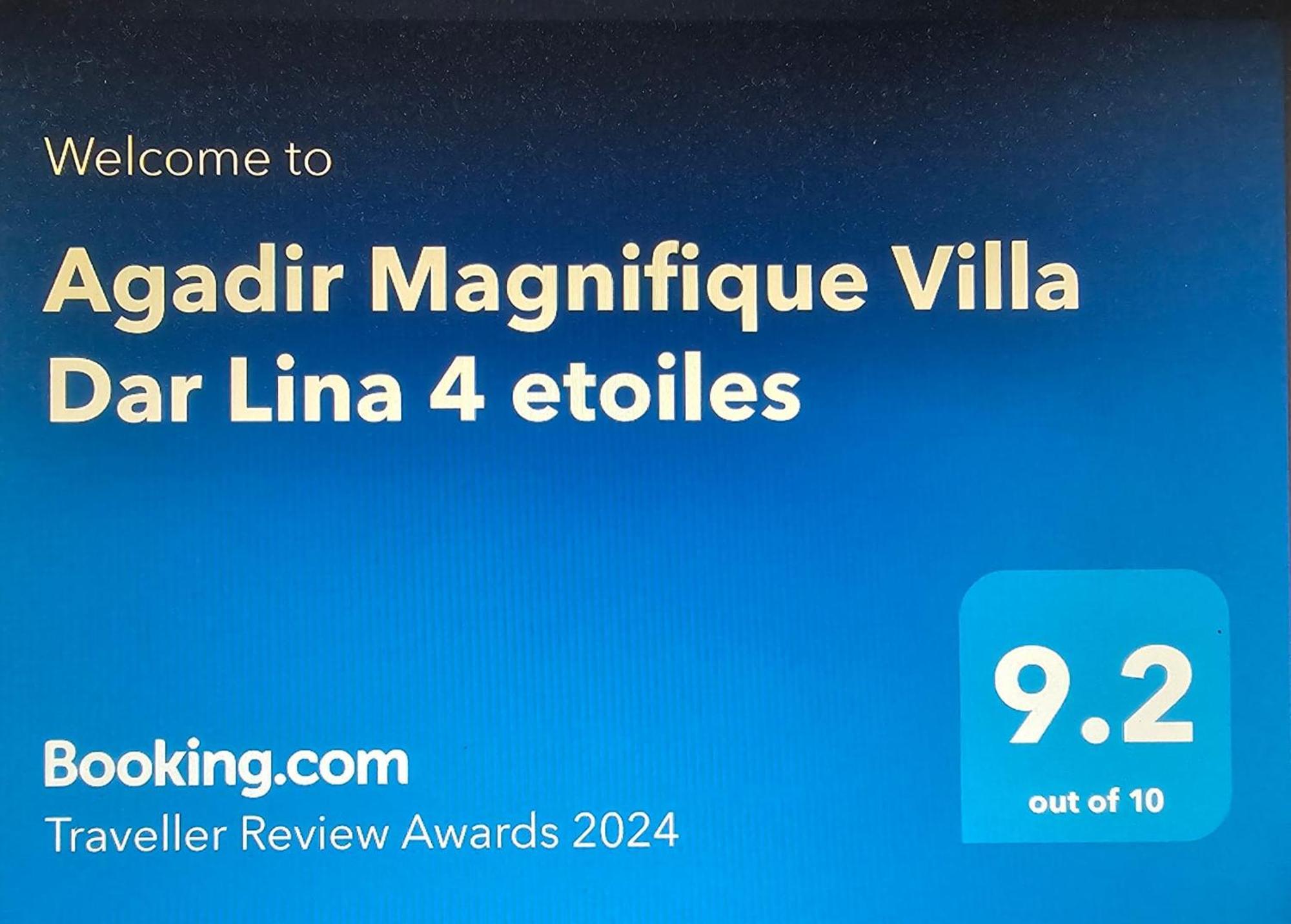 Agadir-Taghazout Magnifique Villa Dar Lina 4 Etoiles المظهر الخارجي الصورة